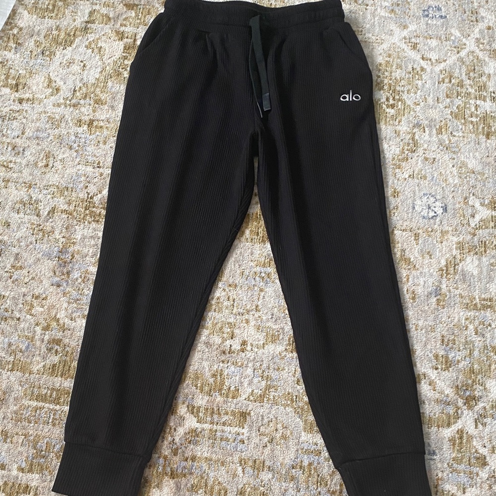 ALO Yoga Black Track Pants